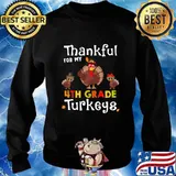 Thankful for my 4th grade turkeys gift thanksgiving teacher s Sweater