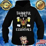 Thankful turkey mask beer toilet paper thanksgiving 2020 s Hoodie