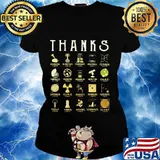 Thanks edison einstein faraday maxwell feynman fibonacci fleming franklin newton s Ladies tee