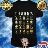 Thanks edison einstein faraday maxwell feynman fibonacci fleming franklin newton shirt