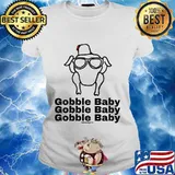Thanksgiving day turkey gobble baby s Ladies tee
