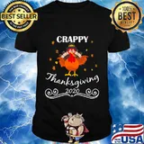 Thanksgiving mom turkey crappy desing social distancing shirt