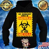 The deadliest virus in america the media defund the media s Hoodie