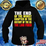 The end the liar fired biden harris victory 2020 winners s Hoodie