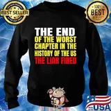 The end the liar fired biden harris victory 2020 winners s Sweater