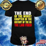 The end the liar fired biden harris victory 2020 winners shirt