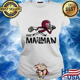 The mailman ga mail football s Ladies tee