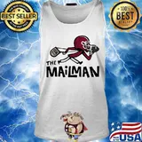 The mailman ga mail football s Tank top