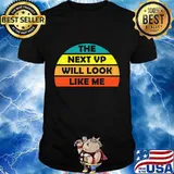The next vp will look like me distressed retro vintage shirt