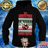 The north pole shovel slayer ugly christmas s Hoodie