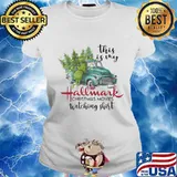 This is my hallmark christmas movie watching grinch s Ladies tee