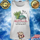 This is my hallmark christmas movie watching grinch s Tank top
