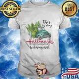 This is my hallmark christmas movie watching grinch shirt