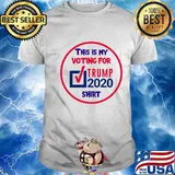 This Is My Vote For Trump 2020 Red White Blue Election Shirt