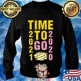 Time to go 2020 goodbye gold and pink toilet paper classic s Sweater