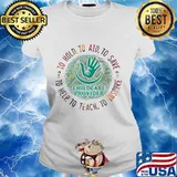 To Hold To Aid To Save To Help Tp Teach To Inspire Childcare Provider Color Shirt Ladies tee