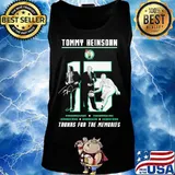 Tommy heinsohn 15 thank you for the memories signature s Tank top