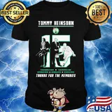 Tommy heinsohn 15 thank you for the memories signature shirt