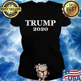 Trump 2020 Presidential Election Political Shirt Ladies tee