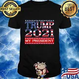 Trump 2021 My President American Flag Shirt