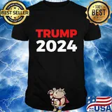 Trump 2024 Red White Election Shirt
