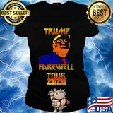 Trump farewell tour 2020 s Ladies tee