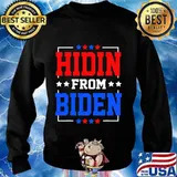 Trump hidin from biden 2020 stars s Sweater