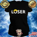 Trump is a loser election president biden harris s Ladies tee
