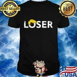 Trump is a loser election president biden harris shirt