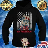 Trump is still my president vintage american flag s Hoodie