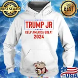 Trump Jr Keep America Great 2024 Shirt Hoodie