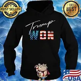 Trump Won American Flag Shirt Hoodie