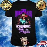 Undertaker 33rd Anniversary 1987 2020 Thank For The Memories Birthday Shirt