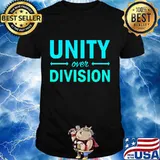 Unity over division, joe biden, kamala harris, 2020 green shirt