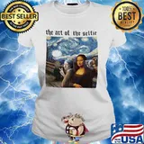 Van gogh the art of the selfie s Ladies tee