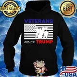 Veterans Against Trump American Flag Shirt Hoodie