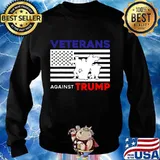 Veterans Against Trump American Flag Shirt Sweater
