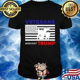 Veterans Against Trump American Flag Shirt