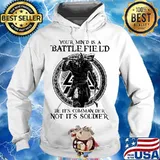 Vikings your mind is a battlefield be its commander not it's soldier s Hoodie