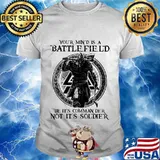 Vikings your mind is a battlefield be its commander not it's soldier shirt