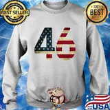Vintage 46 american flag s Sweater