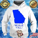 We blue y'all georgia election 2020 map s Hoodie