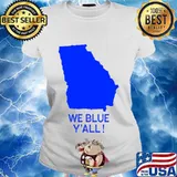 We blue y'all georgia election 2020 map s Ladies tee