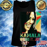We Did It Joe Funny Kamala Harris Joe Biden 46 President Shirt Tank top