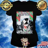 We see you when you're sleeping ugly christmas s Ladies tee