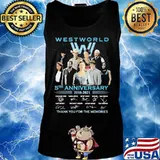 West world 5th anniversary 2016 2021 thank you for the memories signatures s Tank top
