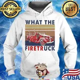 What the firetruck vintage retro s Hoodie