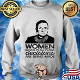 Women Belong In All Places Decisions Are Being Made Ruth Bader Ginsburg Shirt Sweater