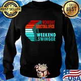 Workday Correctional Officer Weekend Swinger Golfer Golfing Shirt Sweater