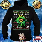 WoW murloc ugly christmas s Hoodie